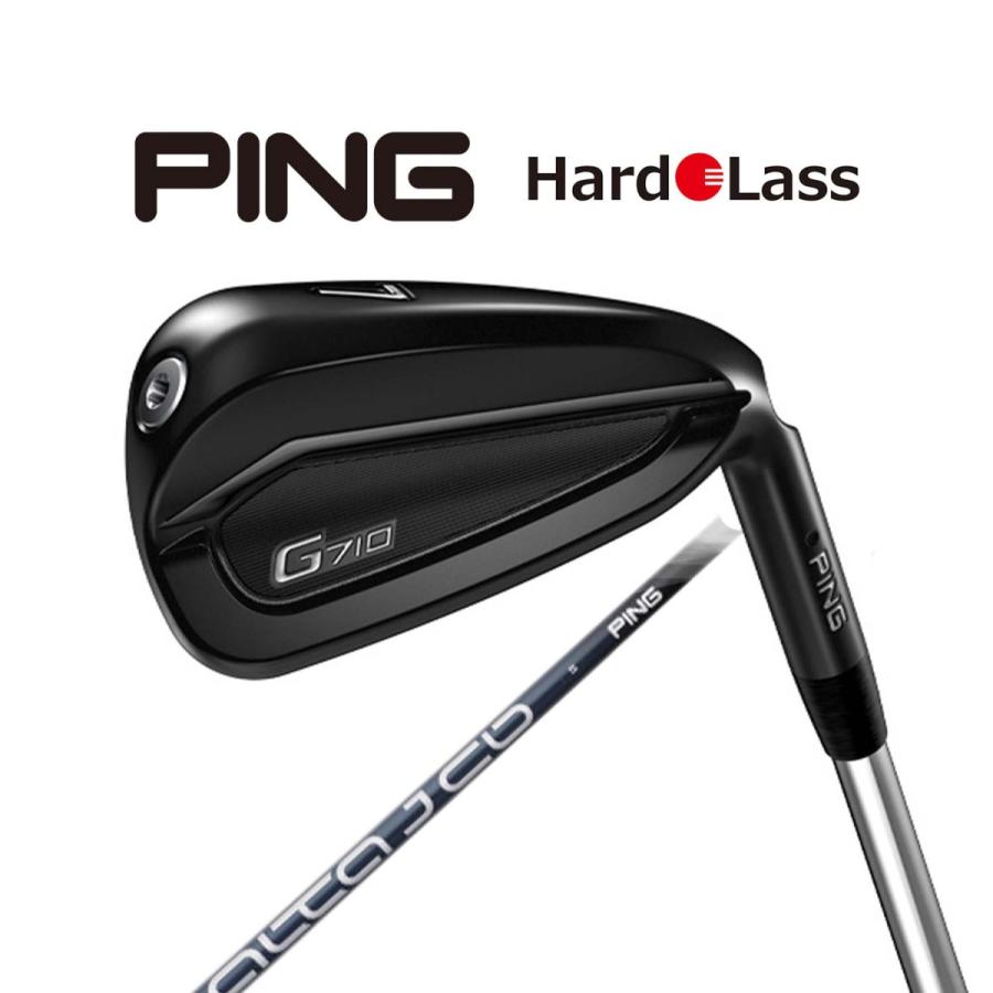 PING（ピン） G710 アイアン カーボン SLATE SR 単品 7番 8番 カスタム