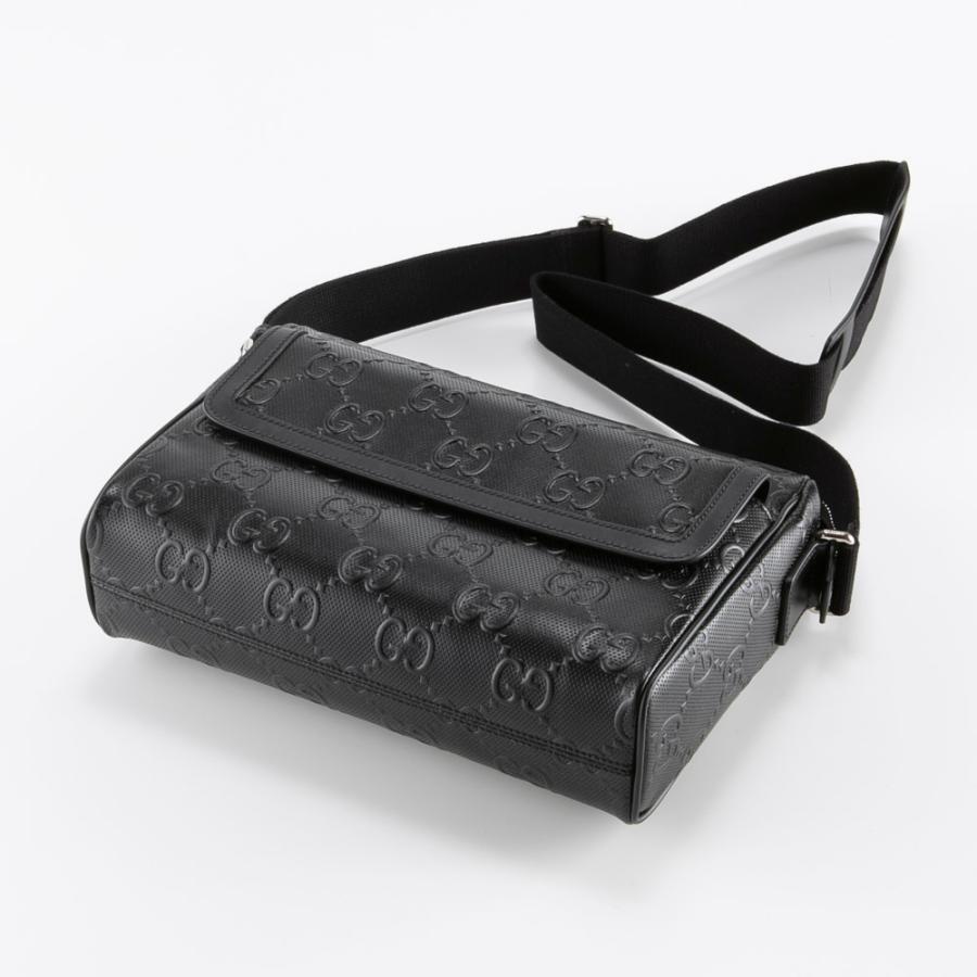 GUCCI（グッチ） ショルダーバッグ GGエンボス メッセンジャーバッグ