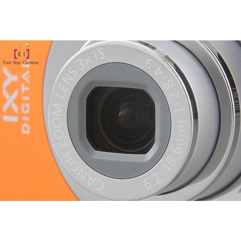 中古】Canon キヤノン IXY Digital 110 IS オレンジ コンパクト