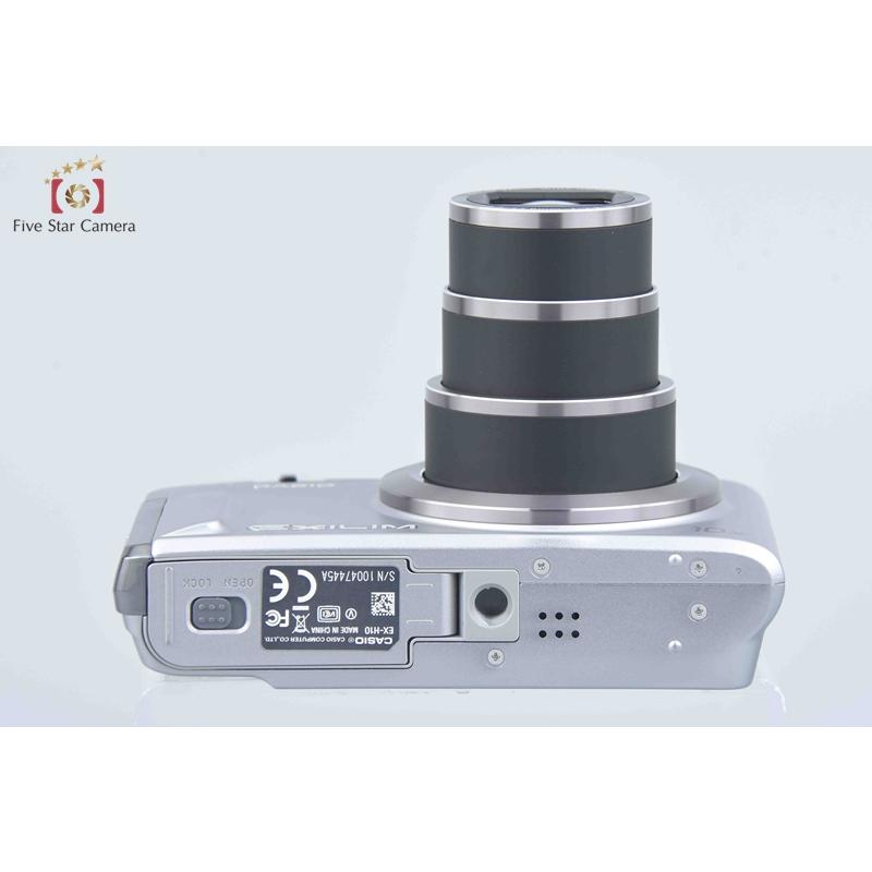 EXILIM 【中古】Casio カシオ EX-H10 シルバー コンパクトデジタル