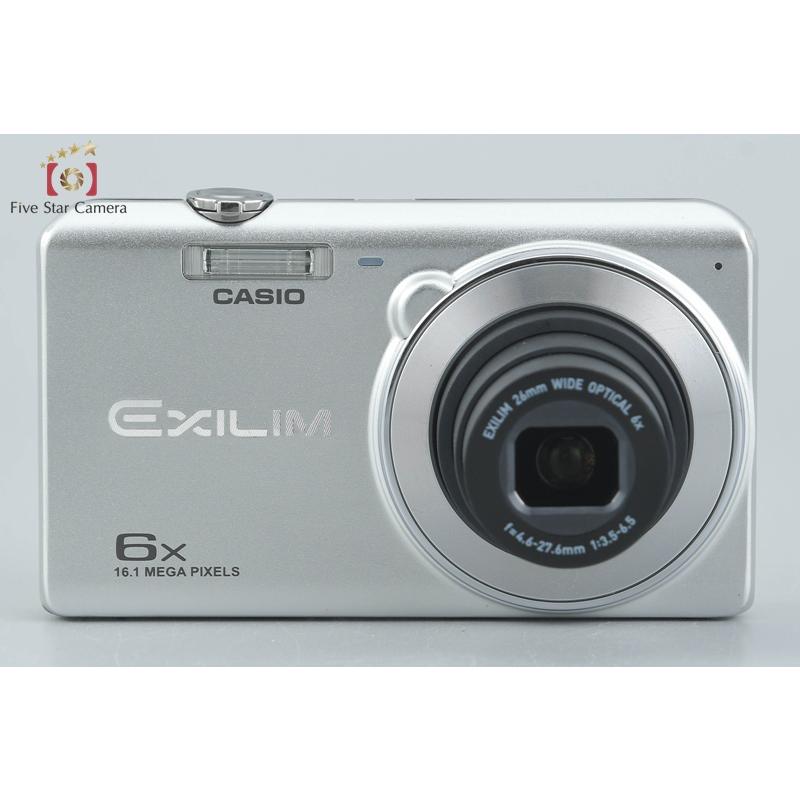 CASIO（カシオ） 【中古】CASIO EXILIM EX-ZS28 シルバー コンパクト