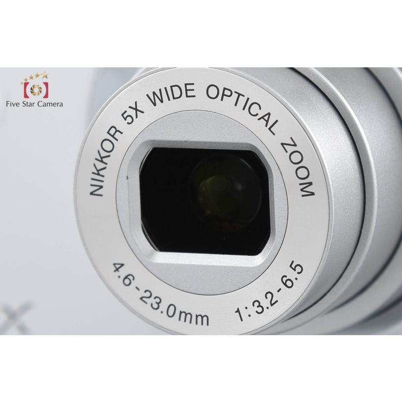 COOLPIX 【中古】Nikon ニコン A100 シルバー コンパクトデジタル