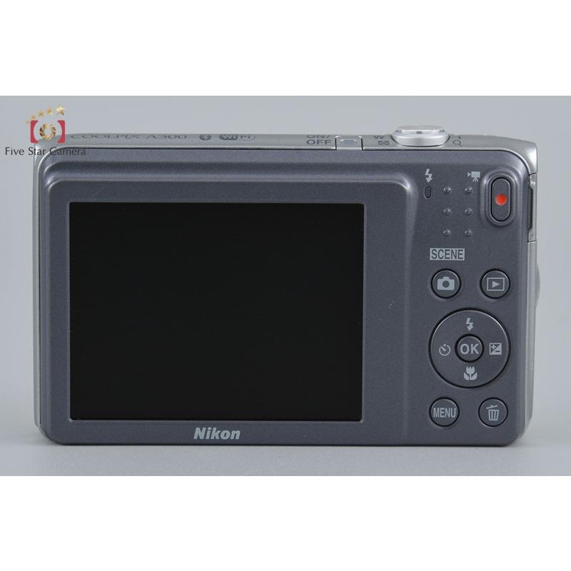 COOLPIX 【中古】Nikon ニコン A300 シルバー コンパクトデジタル