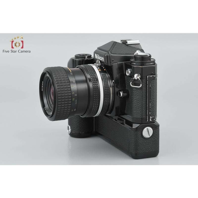 ニコン（Nikon） 【中古】Nikon FE2 ブラック MD-12 モータードライブ