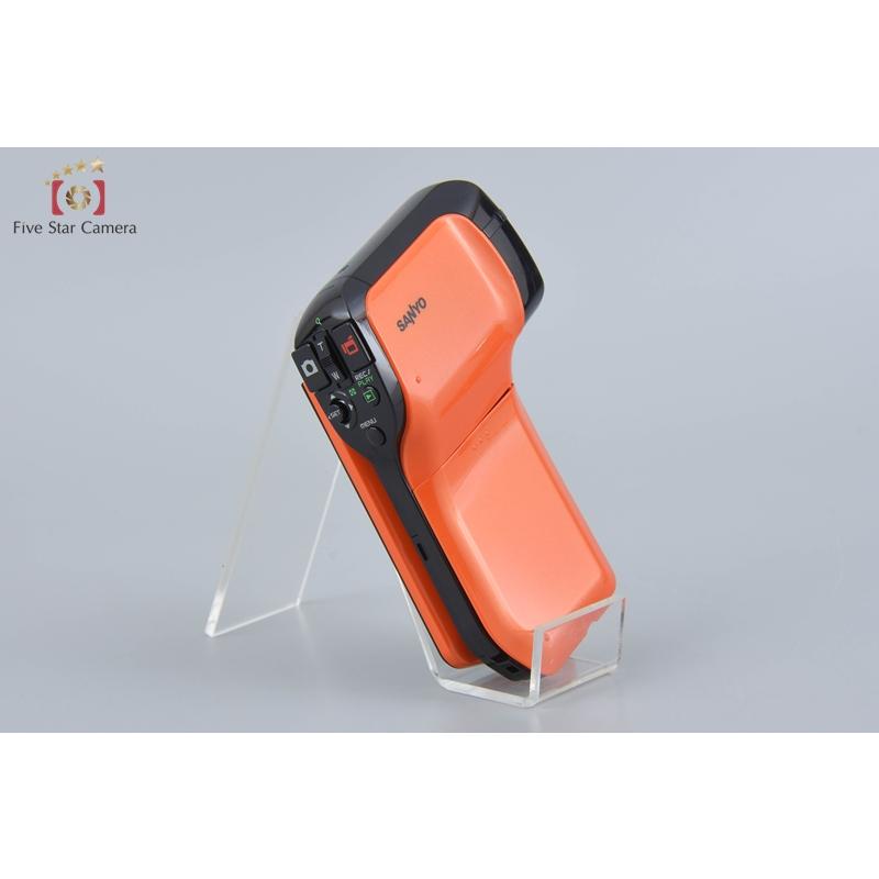 SANYO 【中古】SANYO 三洋電機 Xacti DMX-CG11 オレンジ デジタル