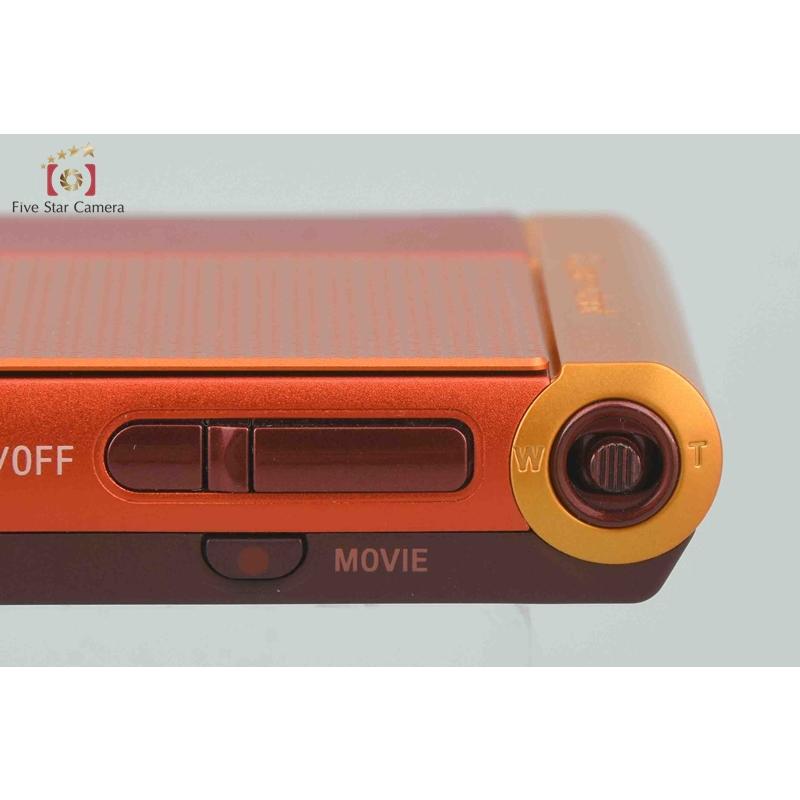 サイバーショット 【中古】SONY ソニー Cyber-Shot DSC-TX30 オレンジ