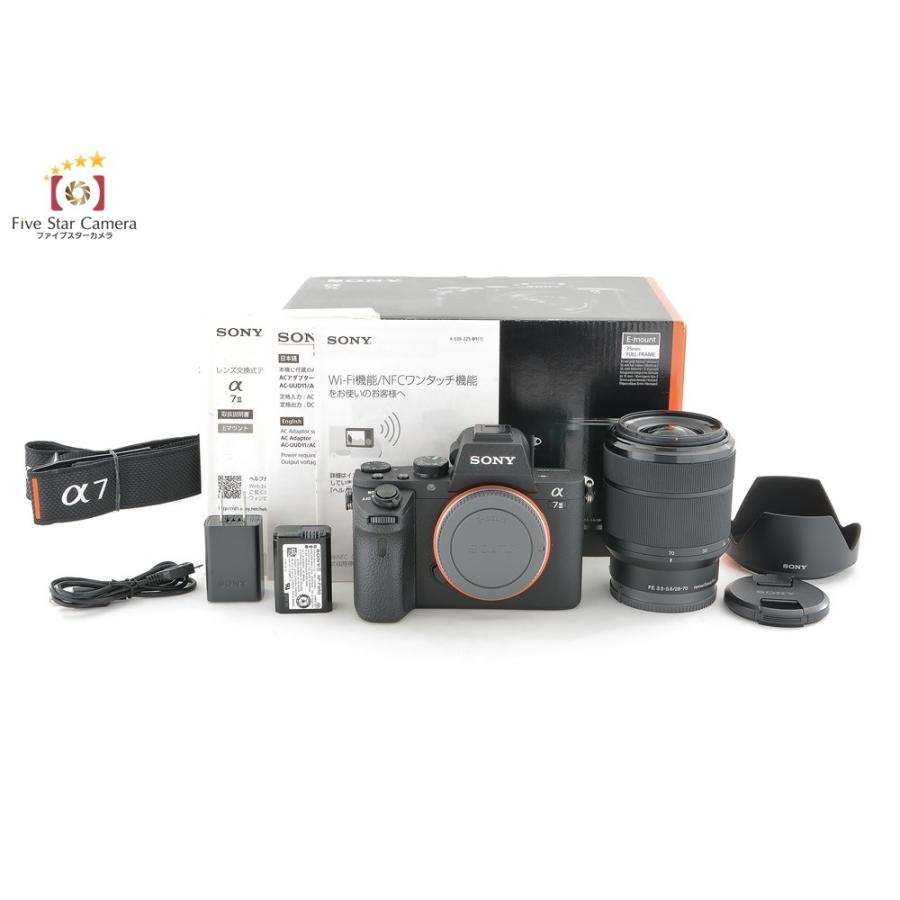 SONY（ソニー） 【中古】SONY α 7II ズームレンズキット ILCE-7M2K A