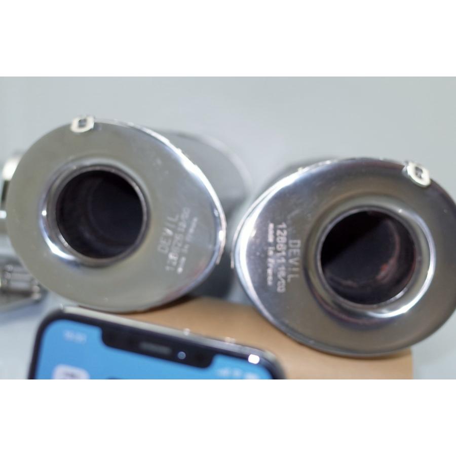 devil デビル オーバル サイレンサー 左右 汎用 ZX-14R ZZ-R1100 1400