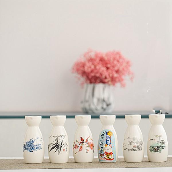 3点セット酒器 ねこ 猫柄 酒器セット かわいい 徳利1個 お猪口が6個