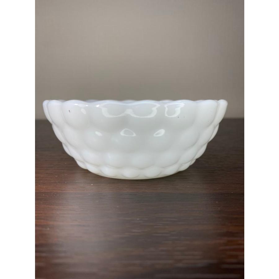 FIRE KING ファイヤーキング バブル フルーツボウル 白色