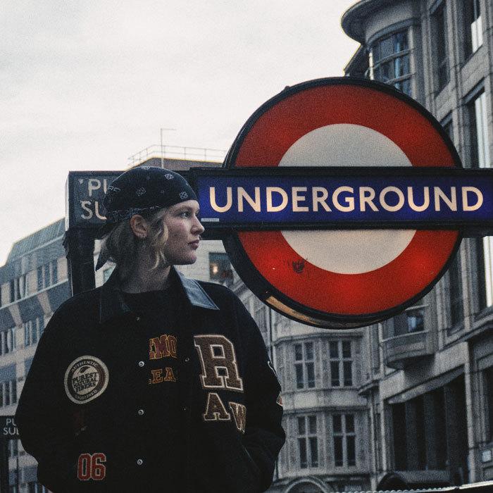 INTERBREED（インターブリード） スタジャン RAW x INTERBREED “RAW