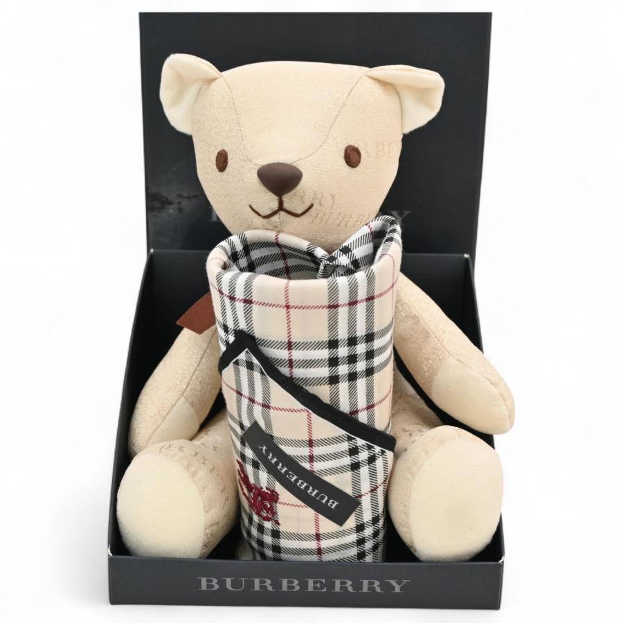 BURBERRY（バーバリー） テディベア ぬいぐるみ ハンカチ セット ロゴ