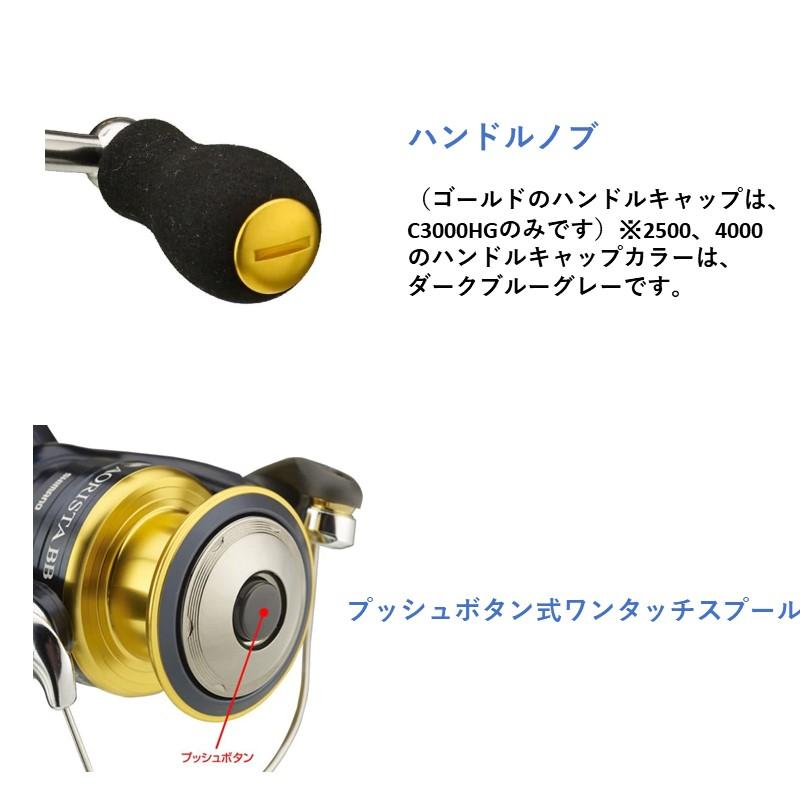 シマノ（SHIMANO） アオリスタ BB C3000HG リール スピニングリール