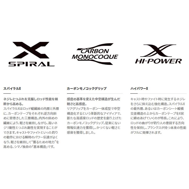 シマノ 23 ディアルーナ S100M (シーバス ロッド)(大型商品A