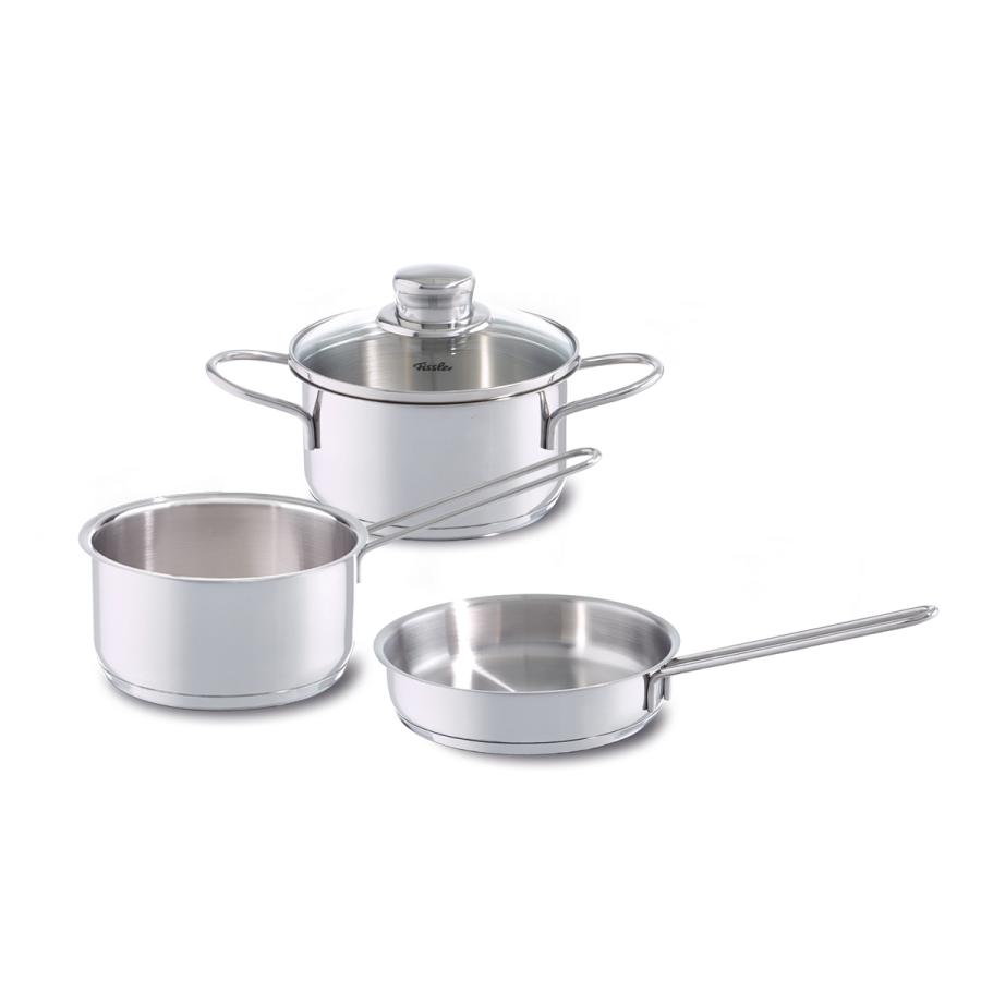 Fissler（フィスラー） 公式 スナッキーセット ガラスフタ付き IH対応