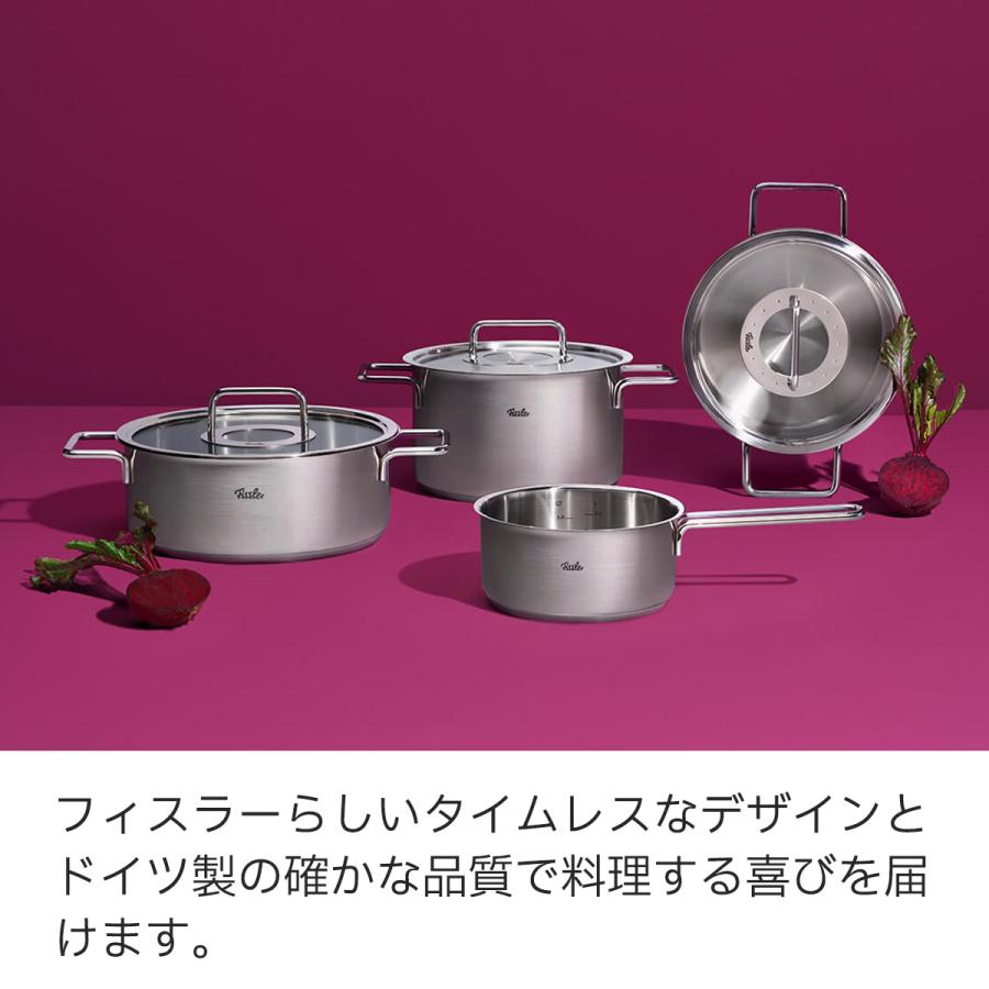 Fissler（フィスラー） 公式 ステンレス 鍋 ピュア コレクション 5点
