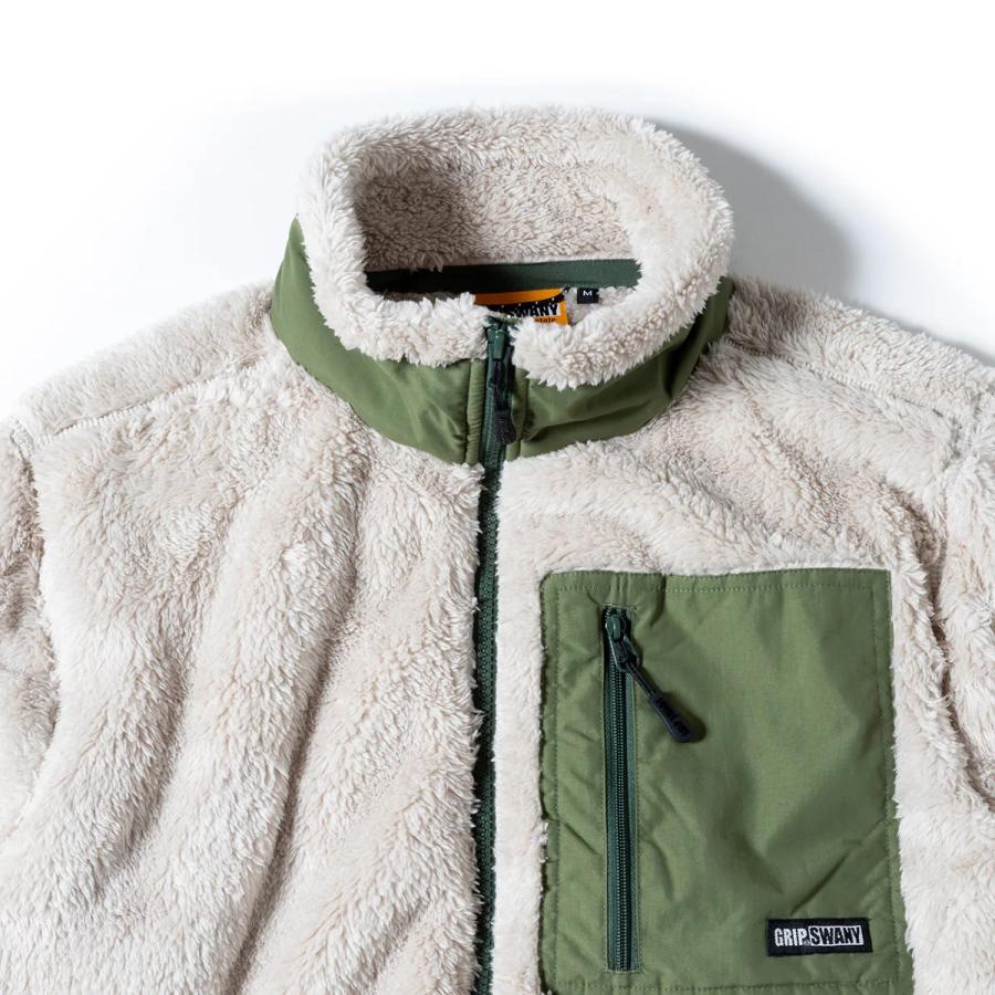 GRIP SWANY（グリップスワニー） GSMCT-078 CORAL FLEECE JACKET