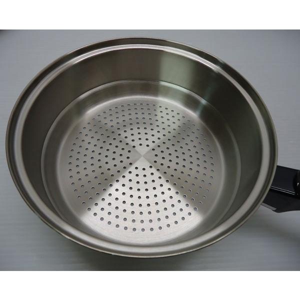 INKOR インコア 片手鍋 キャセロール スチーマー 囗K : フライズ