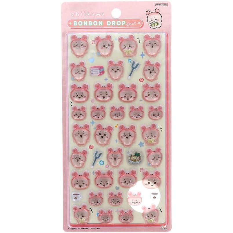 サンスター文具 正規品 ちいかわ シール 古本屋 ボンボンドロップ