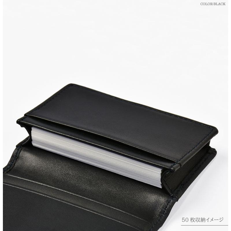 FLAG ON CREW 名刺入れ メンズ レディース カードケース 本革 シープ