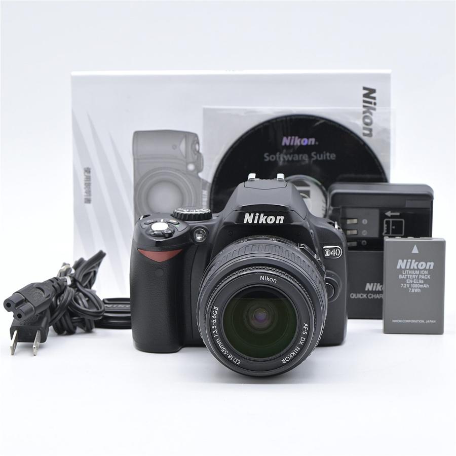 Nikon ニコン D40 レンズキット ブラック : フラッグシップカメラ