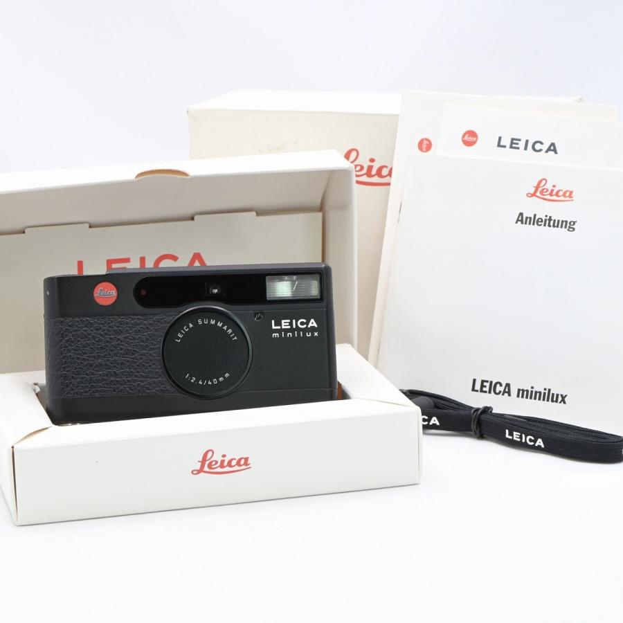 ライカ Leica minilux ブラック SUMMARIT 40mm f2.4 : フラッグシップ
