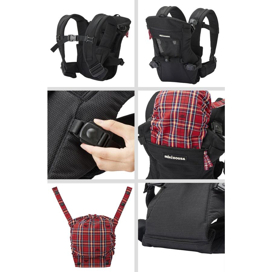 MIKI HOUSE（ミキハウス） 保証2年 ファーストベビーキャリア