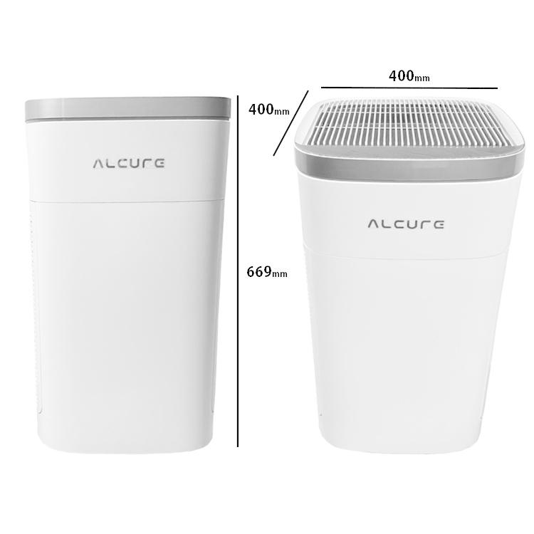 ALCURE アルキュア A100C 中型 空気清浄機 光触媒＆マイナスイオン機能