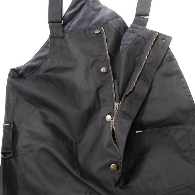 BLUCO（ブルコ） Lサイズ STANDARD OVERALL オーバーオール ブラック