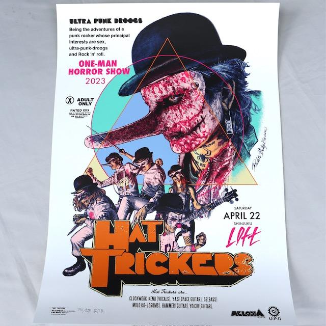 250枚限定 ロッキンジェリービーン HAT TRICKERS シルクスクリーン