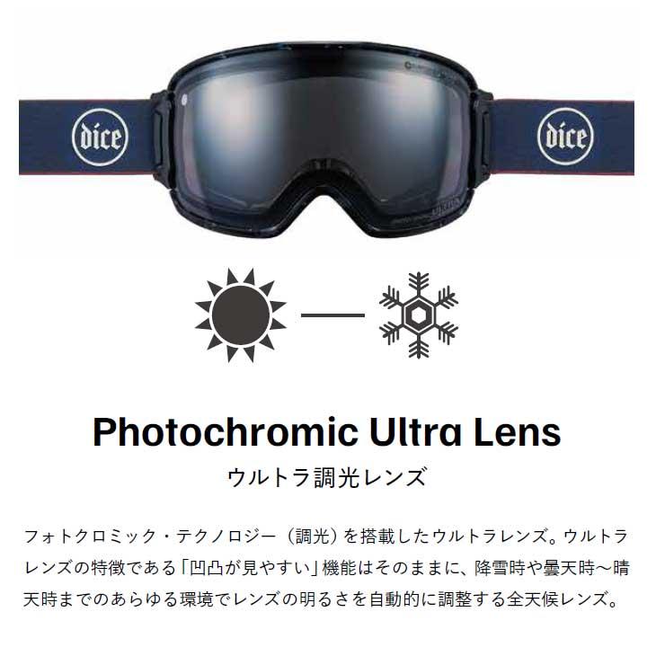 BANK 23-24 DICE ダイス スノー ゴーグル HIGHROLLER ハイローラー