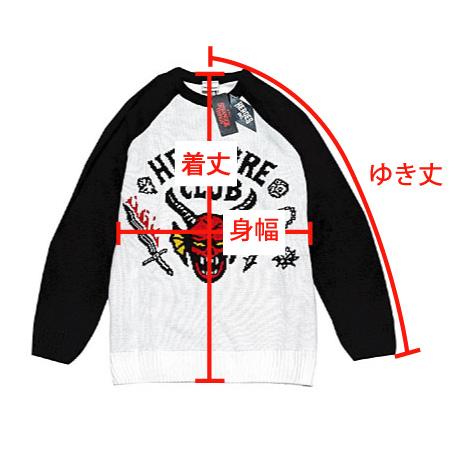 ストレンジャー・シングス ヘルファイア・クラブ セーター : フロッグ