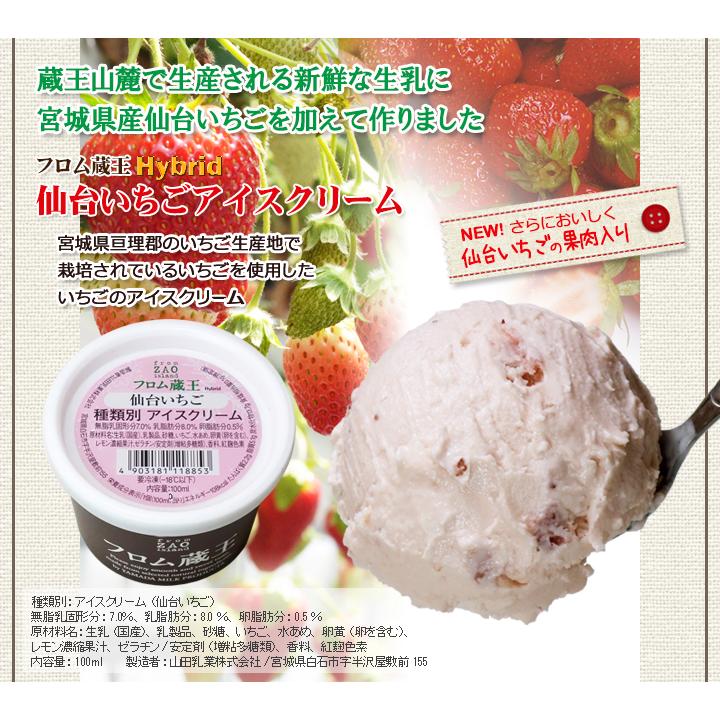 フロム蔵王 6種類24個入り 送料無料 Hybrid NEOマルチアイスBOX24