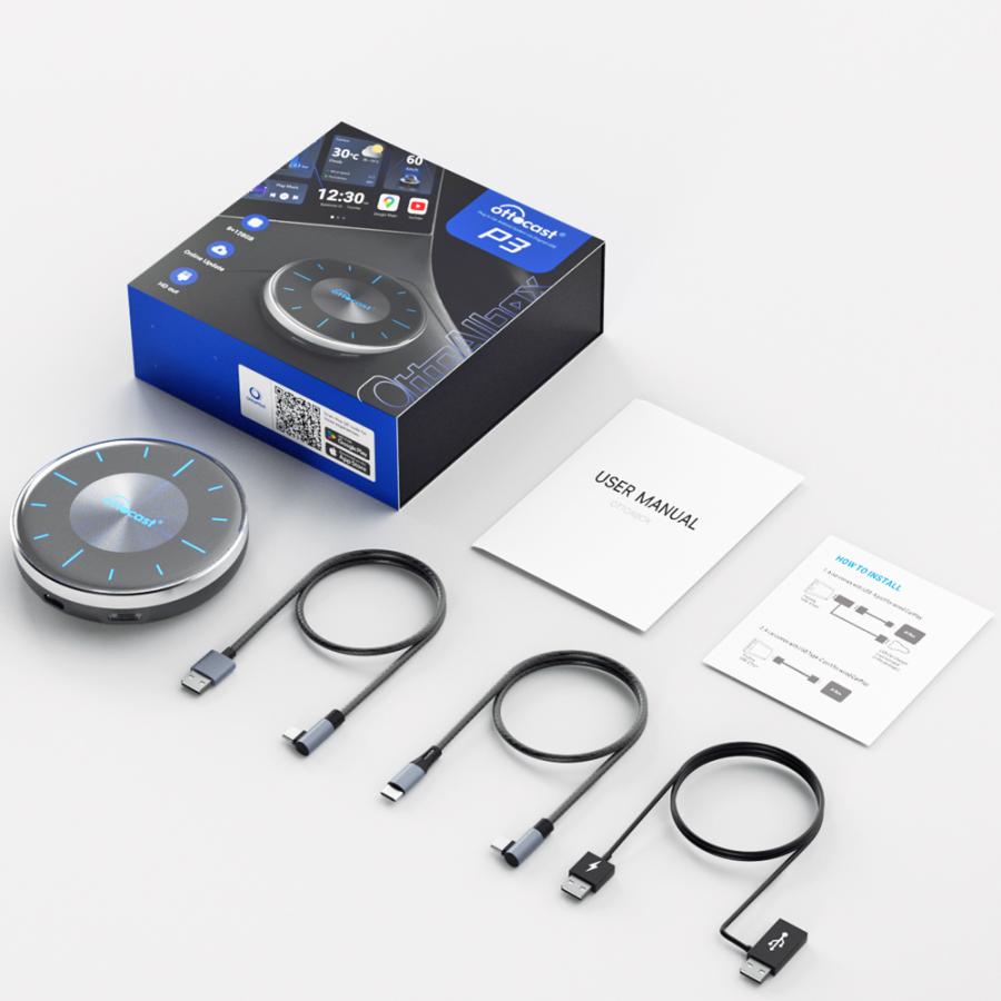 送料無料 ] Ottocast オットキャスト OttoAiBox P3 (PCS46) CarPlay AI