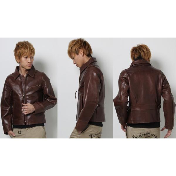 フリーダムレザー ライダースジャケット レザージャケット 本革 メンズ