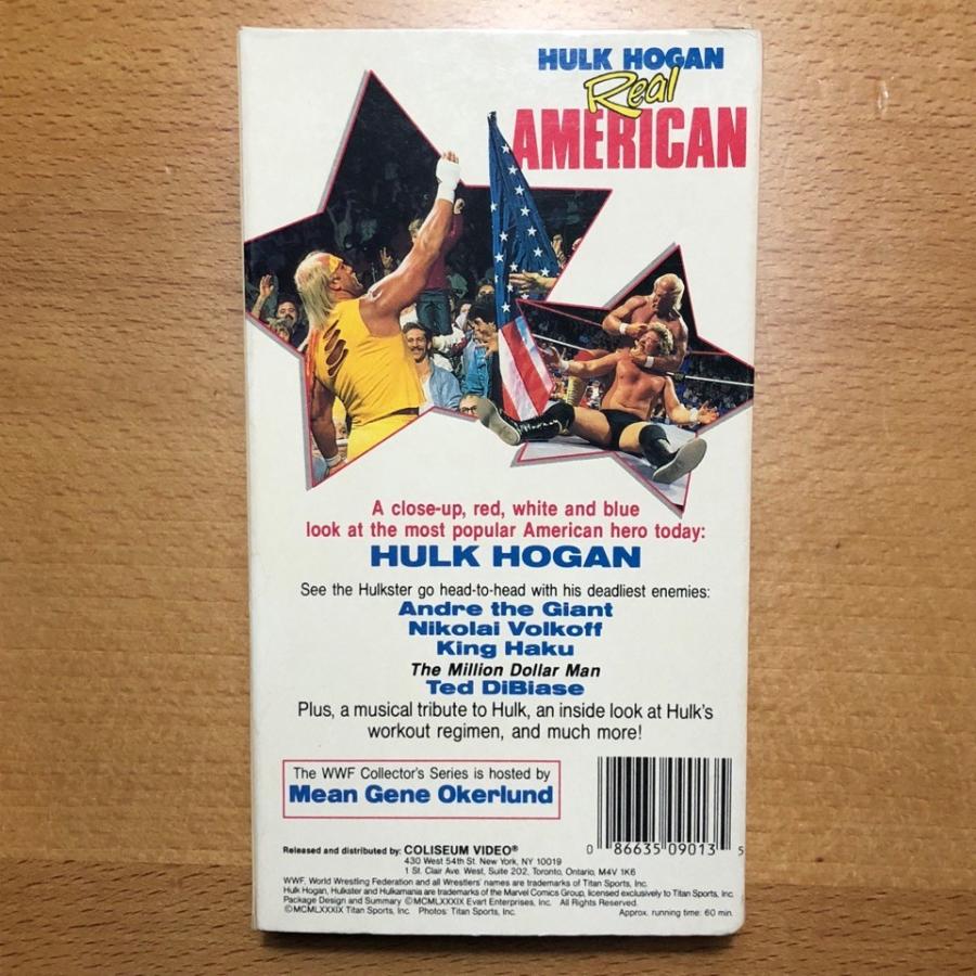 WWF（WWE）1989年製 VHSビデオテープ「ハルク・ホーガン HULK HOGAN
