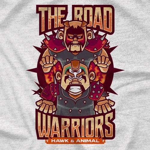ロード・ウォリアーズ Tシャツ「THE ROAD WARRIORS Hawk & Animal T