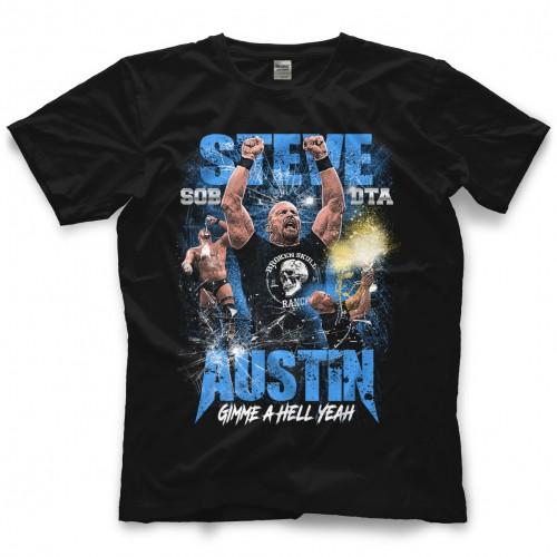 ストーンコールド・スティーブ・オースチン Tシャツ「STONECOLD STEVE
