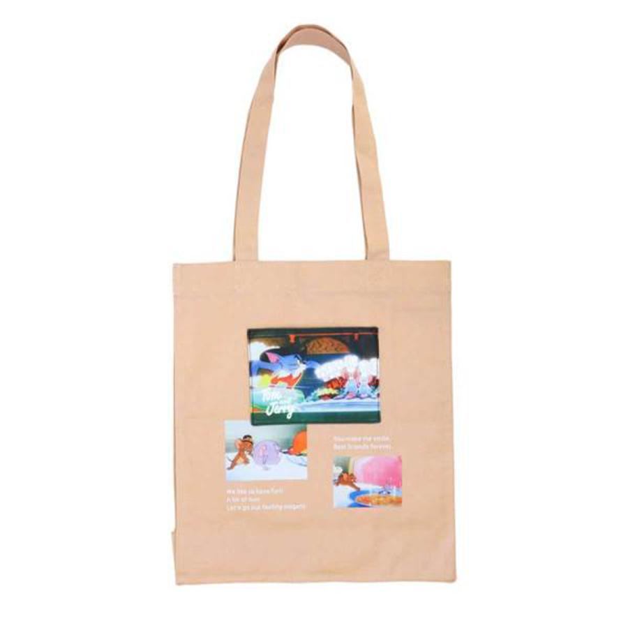 トムとジェリー トートバッグ レディース キャンバス W-TJ861