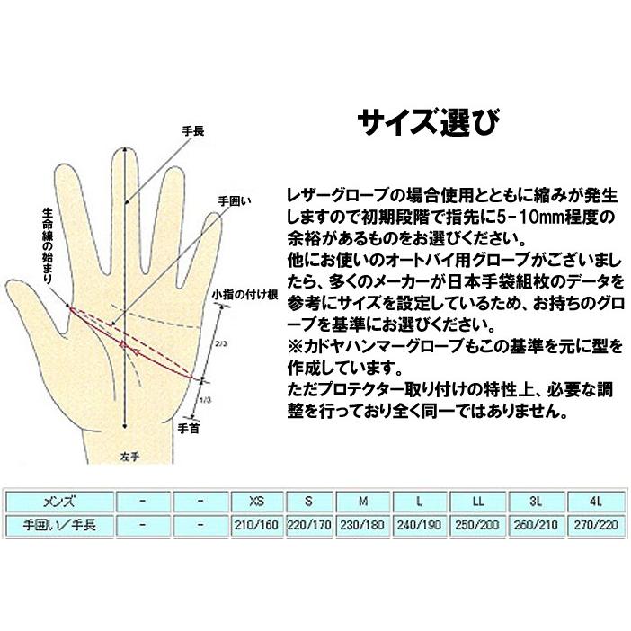 カドヤ（KADOYA） ハンマーグローブ(A) HAMMER GLOVE アルミ合金