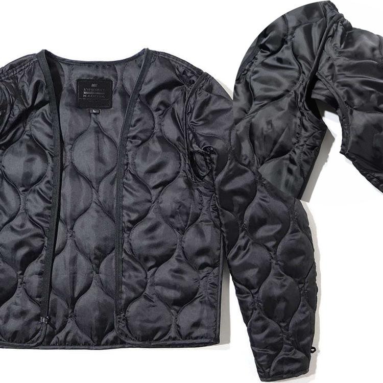 カドヤ（KADOYA） ファブリックジャケット NR-S2 / BLACK オール