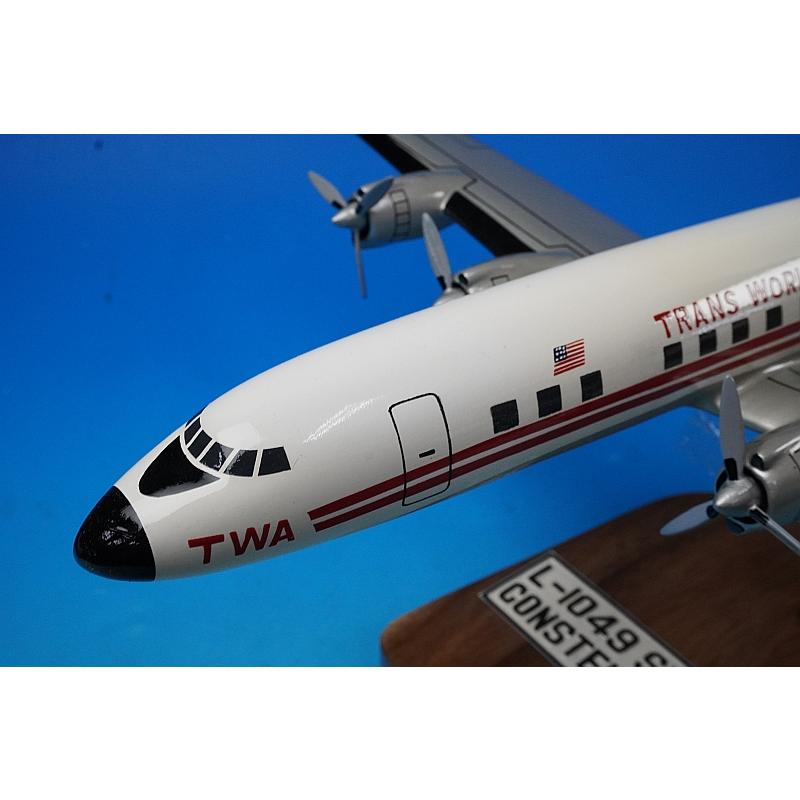 全長約40.5cm 全幅約47cm ロッキード L-1049 スーパーコンステ