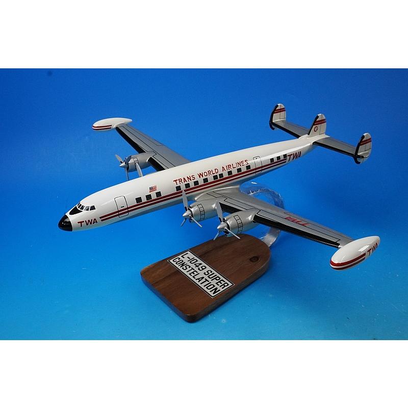 全長約40.5cm 全幅約47cm ロッキード L-1049 スーパーコンステ