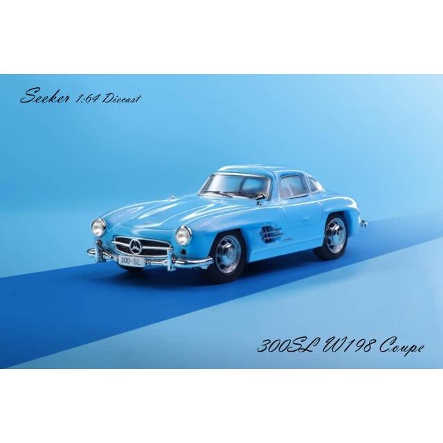 予約 Seeker Mercedes 1/64 メルセデス ベンツ Benz 300SL ブルー