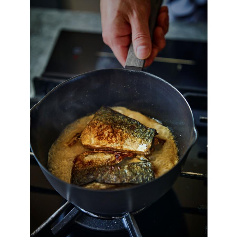 バーミキュラ (Vermicular) YUKIHIRA 20cm マットブラック 雪平鍋