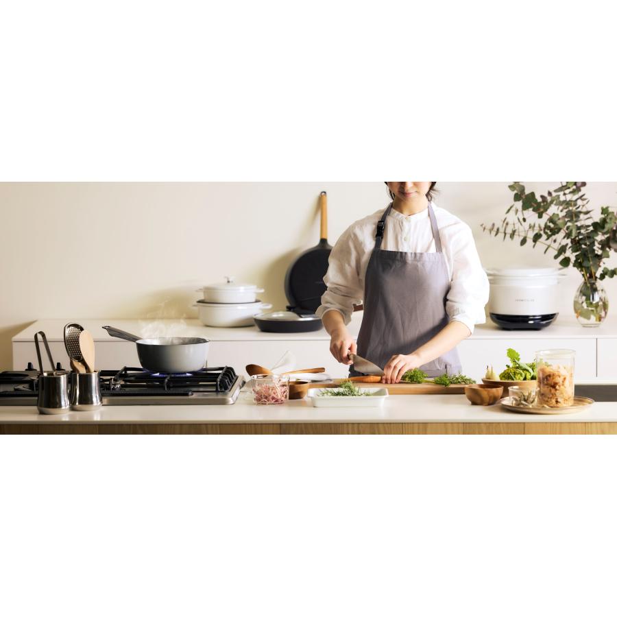 バーミキュラ (Vermicular) YUKIHIRA 20cm マットブラック 雪平鍋