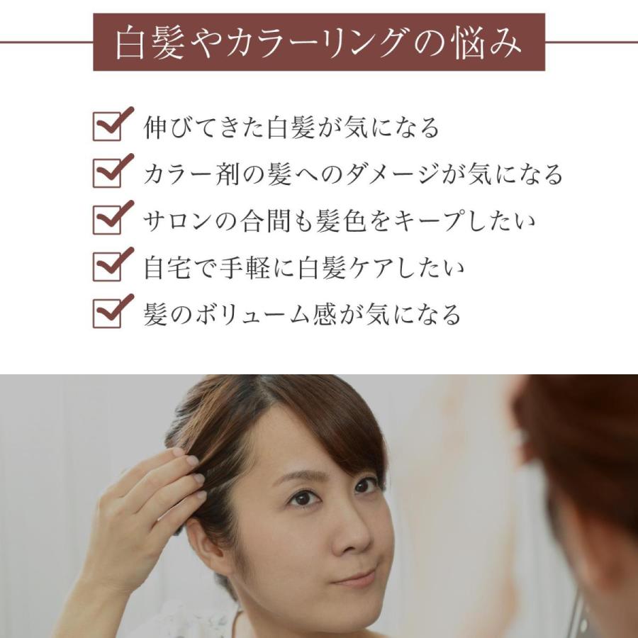 ビューナ 白髪染め ヘアカラートリートメント ナチュラルブラック
