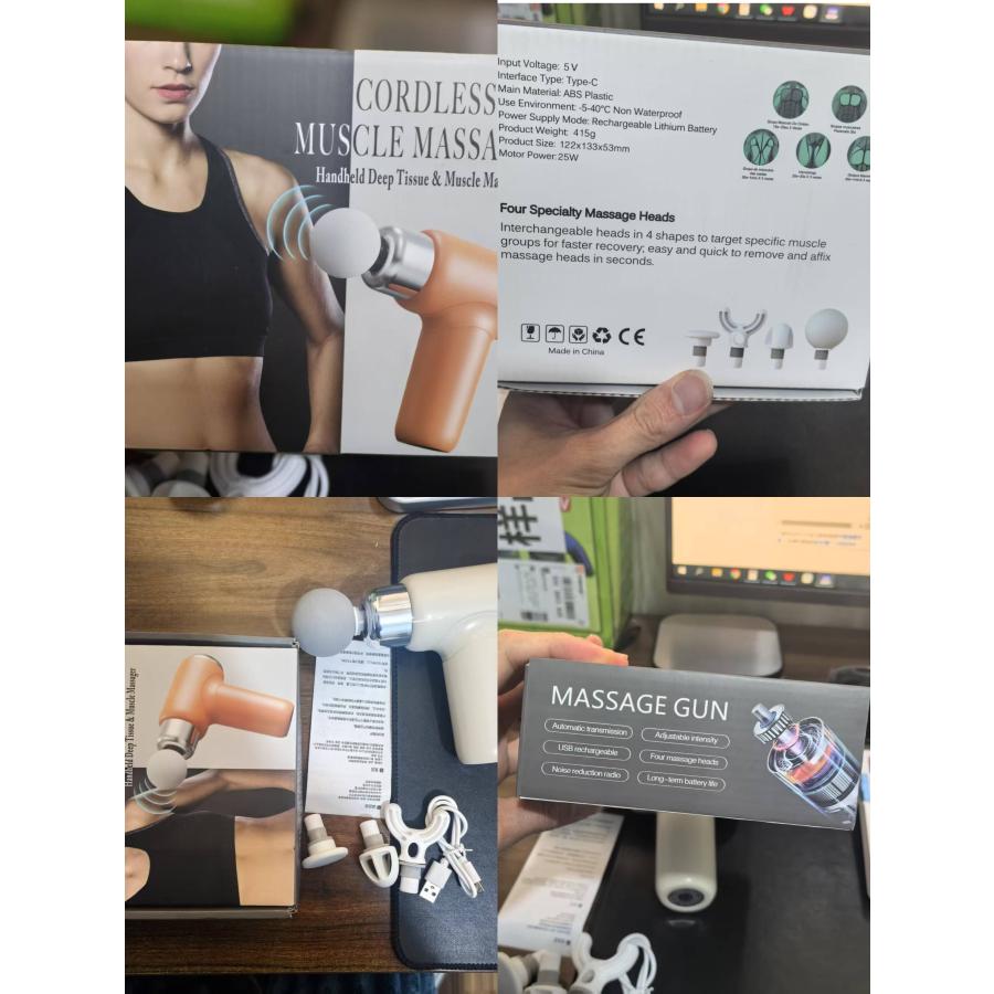 マッサージガン 筋膜リリース ガン マッサージ機 電動 筋膜ケア 電動