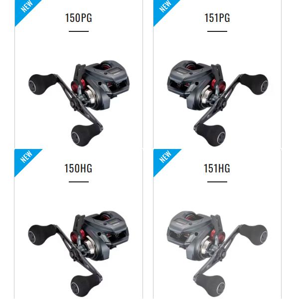 シマノ（SHIMANO） 爆買 25 炎月 エンゲツ CT 150HG リール ベイト