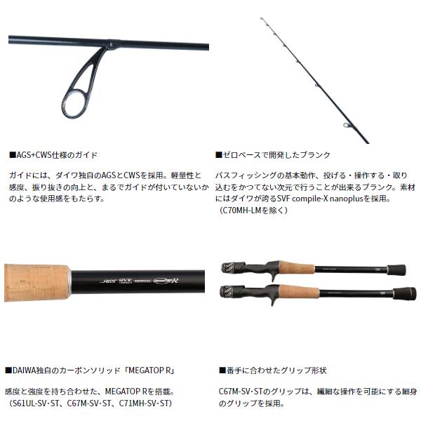 DAIWA（ダイワ） スティーズ RC リアルコントロール C67M-SV・ST (2025